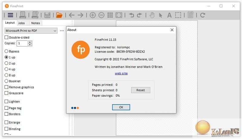 FinePrint 11.30 Crack With License Code Free Download [Latest]