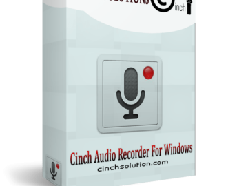 Cinch Audio Recorder 4.0.3 Crack + Keygen Full Latest Version Download 2022